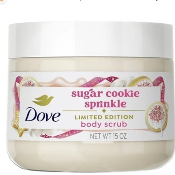 Tẩy Tế Bào Chết Dove Body Scrub Gommage Corps 425g (mùi bánh cookies) - Hàng Nhật nội địa