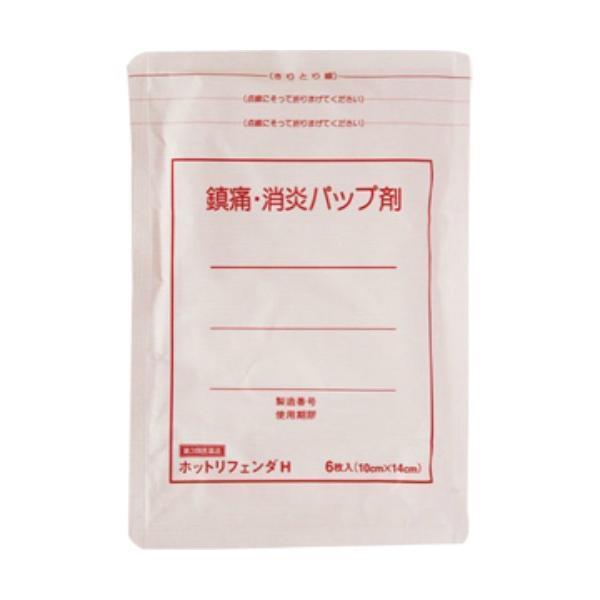 Miếng dán giảm đau, chống viêm (nóng) 6 tờ Rifenda - Hàng Nhật nội địa