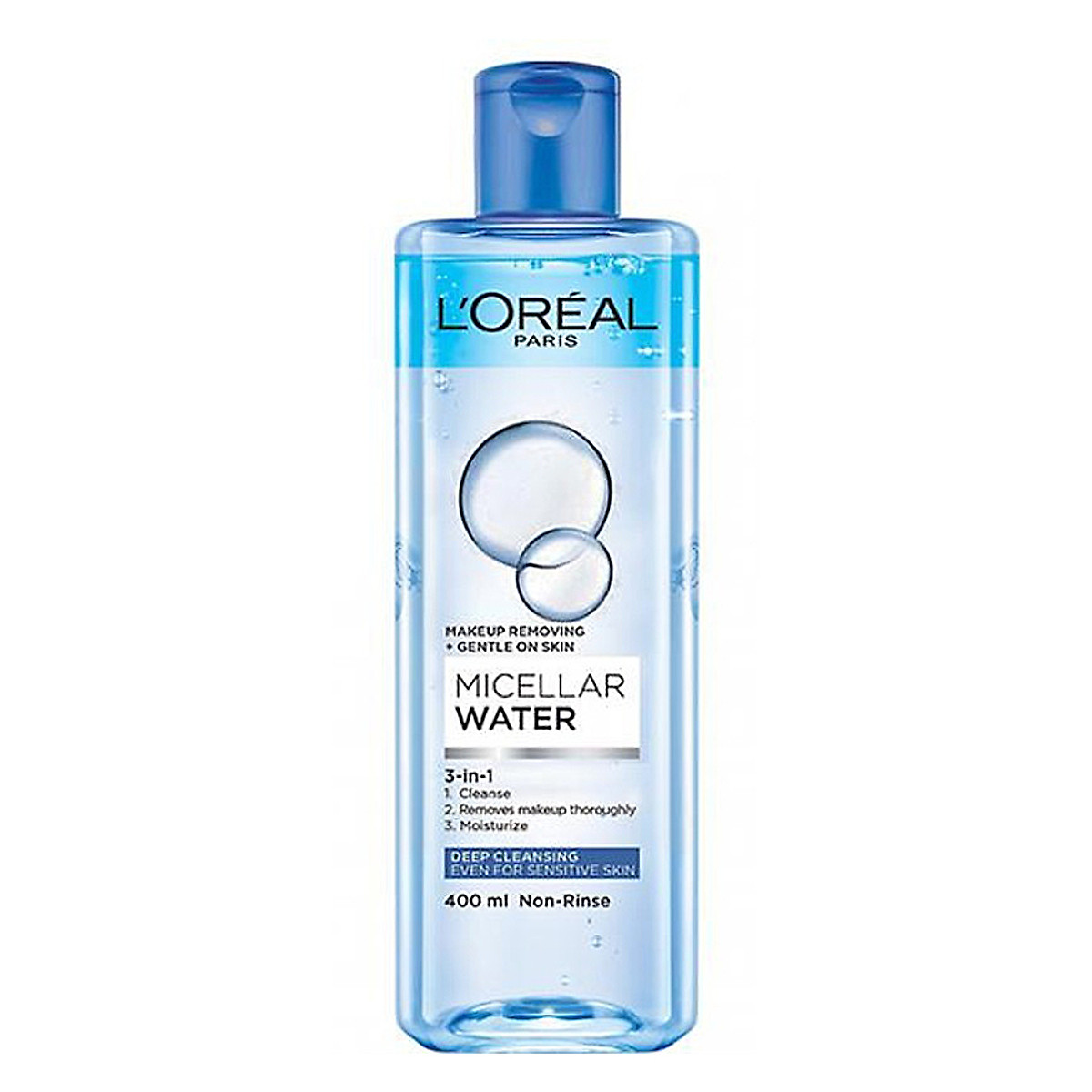 Nước Tẩy Trang 3 in 1 LOreal Paris Micellar Water 400ml - Hàng Nhật nội địa