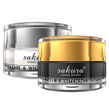 BỘ SẢN PHẨM KEM LÀM MỜ THÂM NÁM CAO CẤP SAKURA Spots Care  & Whitening Day Cream