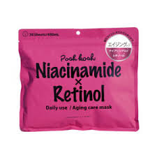 Mặt nạ POSH KOSH Niacinamide Retinol 30 miếng - Hàng Nhật nội địa