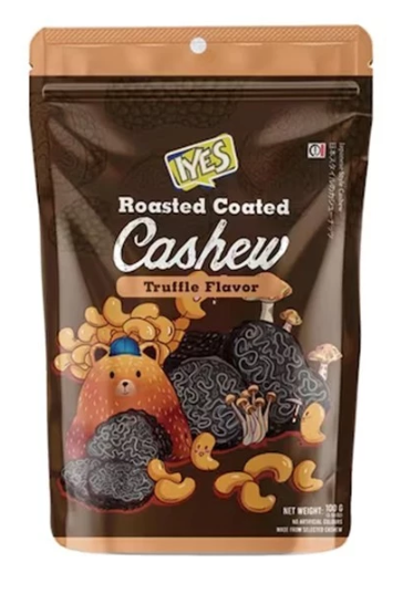 Hạt Điều Indo IYES Cashew Rang Tẩm Vị Nấm Truffle 100g - Hàng Nhật nội địa