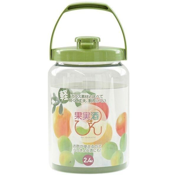 Bình ngâm bằng nhựa cao cấp có quai xách 2,4L Takeya (đã phân loại) - Hàng Nhật nội địa