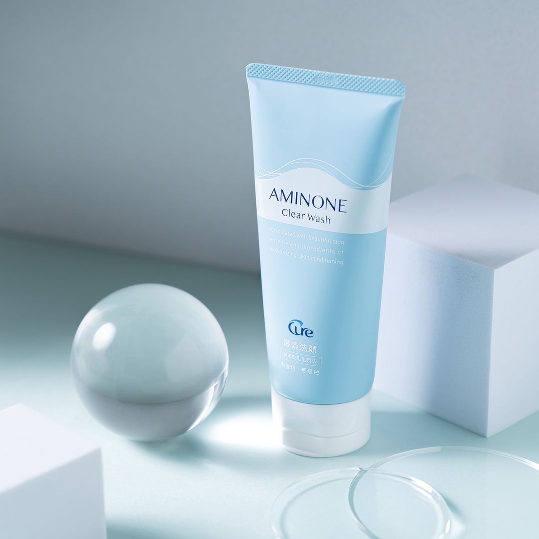 Sữa rửa mặt Cure aminone thành phần đất sét 130gr - Hàng Nhật nội địa