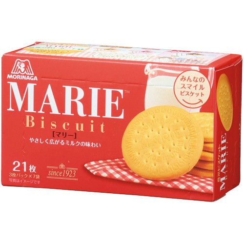 Bánh quy Morinaga Marie 21 chiếc - Hàng Nhật nội địa