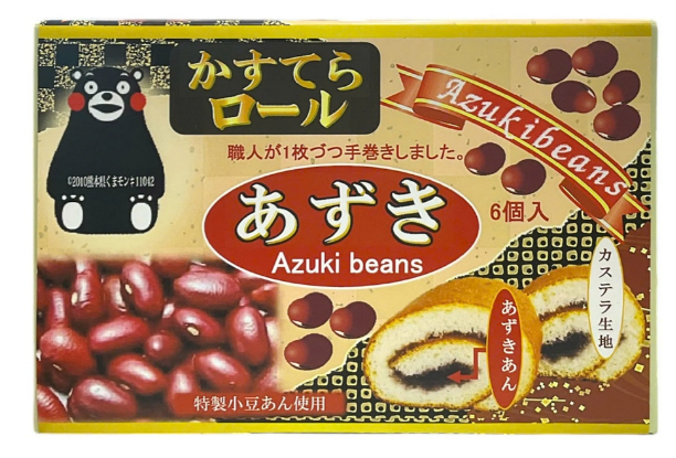 Bánh cuộn vị đậu đỏ 200gr - Hàng Nhật nội địa