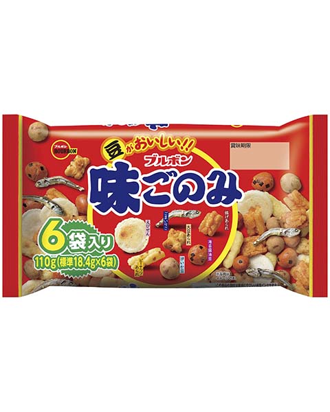 Bánh gạo mix Ajigonomi 110g/gói - Hàng Nhật nội địa