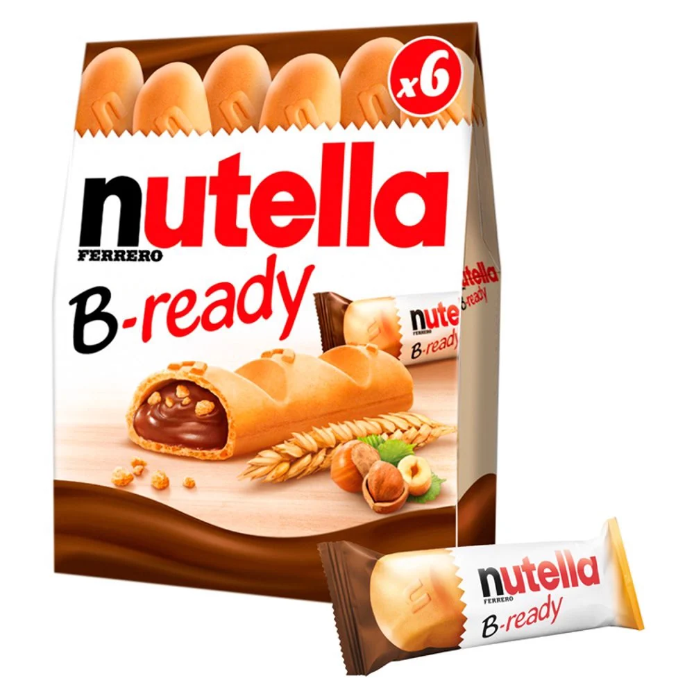 Bánh nhân Socola hạt phỉ Nutella B-Ready - Hàng Nhật nội địa