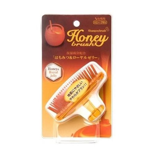 Lược gội massage đầu tinh chất mật ong VeSS (dành cho tóc dài)- Hàng Nhật nội địa