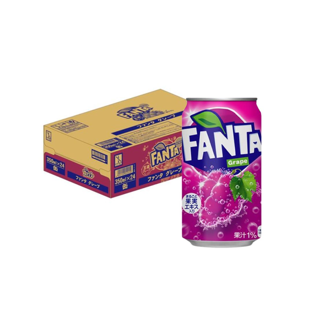 Nước Ngọt Fanta Vị Cam, Vị Nho 160ml - Hàng Nhật nội địa