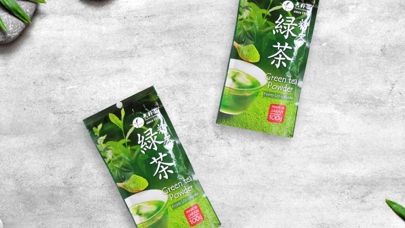 Bột trà xanh nguyên chất Funmatsucha 100gr - Hàng Nhật nội địa