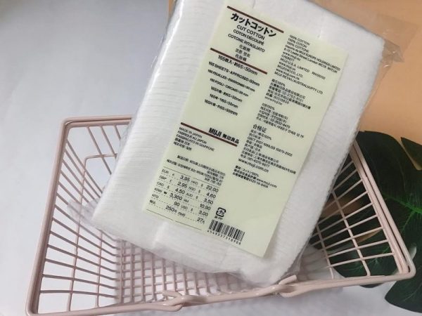 Bông Tẩy Trang Muji Cotton Puff 189 Miếng