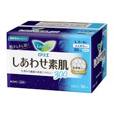 BVS Laurier ban đêm siêu mỏng cánh 30cm (10 miếng) - Hàng Nhật nội địa