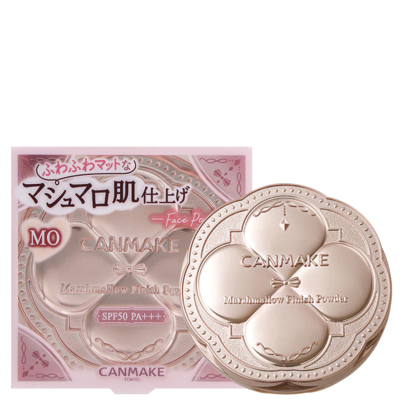 Phấn Phủ Kiềm Dầu Siêu Mịn Canmake Marshmallow Finish Powder SPF50 PA++++ ( MO Tone Sáng Hồng)  - Hàng Nhật nội địa