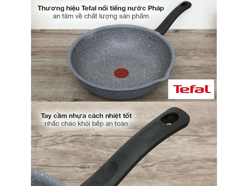 Chảo chiên sâu lòng Tefal Cook Healthy 24cm