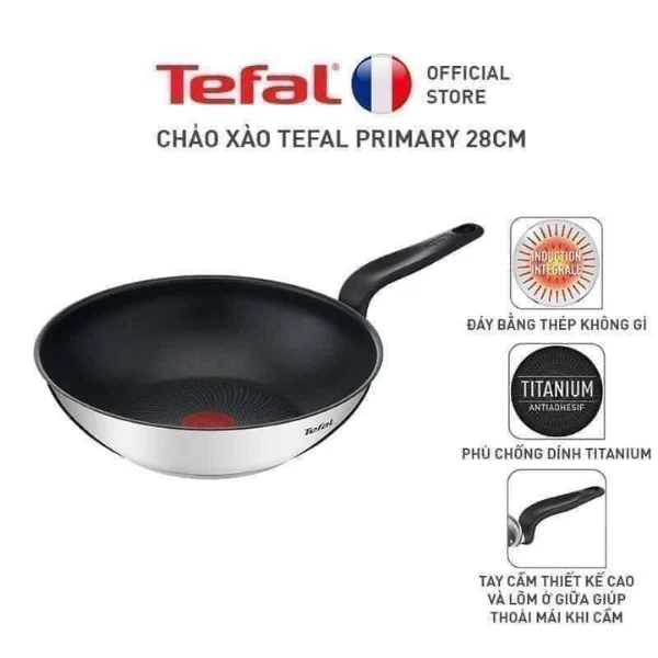 Chảo chiên sâu lòng Tefal Cook Healthy 24cm - Hàng Nhật chính hãng