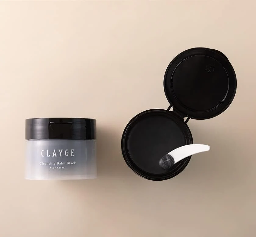 Sáp tẩy trang Clayge Cleansing Blam Black (hộp màu xám) - Hàng Nhật nội địa