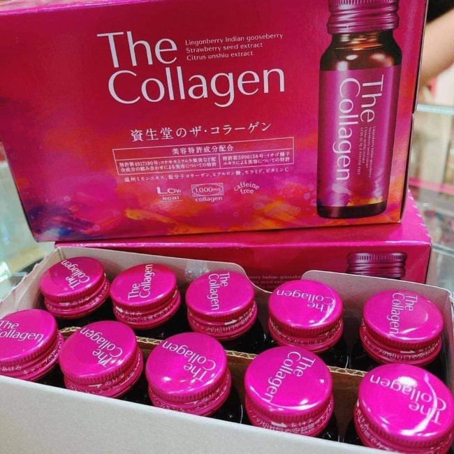 Set 3 hộp liệu trình The Collagen Shisheido 25+ New - Hàng Nhật nội địa