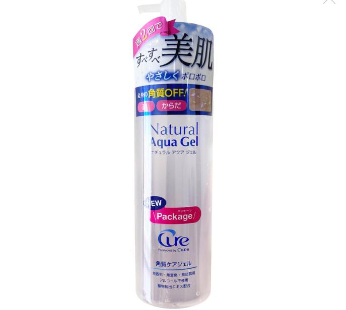 Tẩy tế bào chết Cure Natural Aqua Gel 250g - Hàng Nhật nội địa