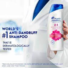 Dầu gội xả 2in1 Head & Shoulders Smooth & Silky (930 ml) - Hàng Nhật nội địa