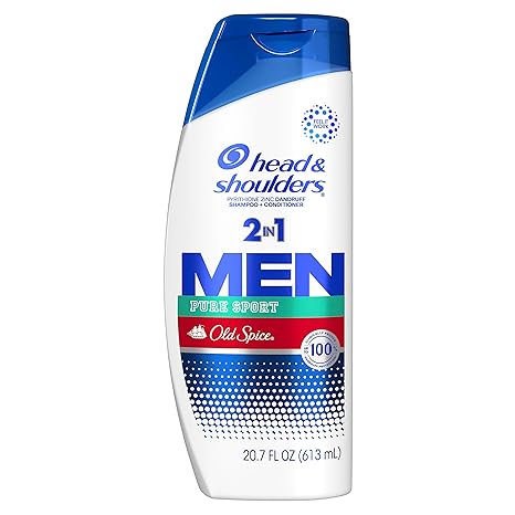 Dầu gội xả Head & Shoulders Old Spice Pure Sport 2in1 For Men, 613ml- Hàng Nhật nội địa