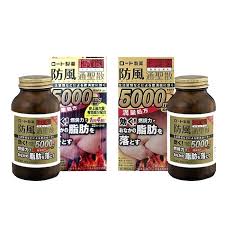 Viên uống giảm mỡ bụng Rohto 5000mg 360 viên 30 ngày - Hàng Nhật nội địa