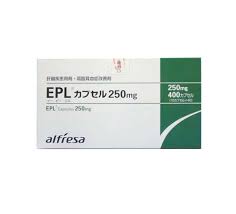 Viên uống điều trị gan nhiễm mỡ EPL Capsules 250mg Alfresa 400 viên