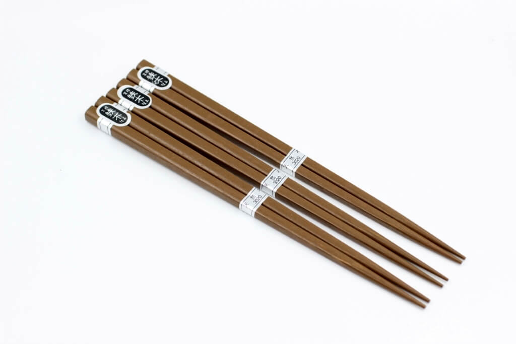 Set 3 đôi đũa gỗ 22,5cm (loại dày)