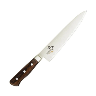 Dao cán gỗ Kitchen KAI- 16,5cm Kai Seki Magoroku Aofuji - Hàng Nhật nội địa