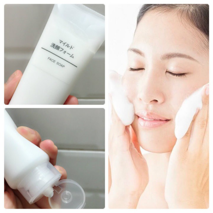 Sữa Rửa Mặt Dưỡng Ẩm Cho Mọi Loại Da 120g Face Soap - Hàng Nhật nội địa