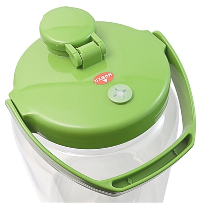 Bình ngâm bằng nhựa cao cấp có quai xách 2,4L Takeya (đã phân loại) - Hàng Nhật nội địa