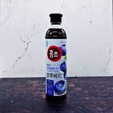 Giấm lựu hữu cơ Deasang 900ml, vị mâm xôi – chai - Hàng Nhật nội địa