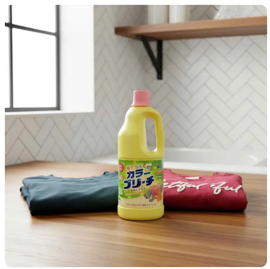 Nước tẩy dùng cho vải màu Mitsuei 1000ml - Hàng Nhật nội địa