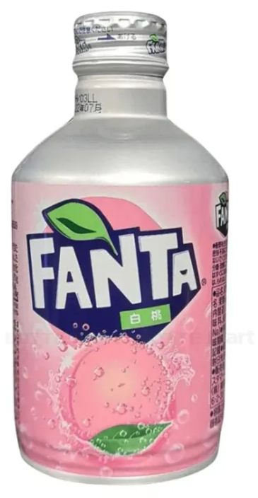 Nước Ngọt Fanta Đào Chai 300ml - Hàng Nhật nội địa