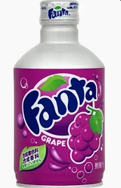 Nước Ngọt Fanta Nho Chai 300ml - Hàng Nhật nội địa