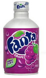 Nước Ngọt Fanta Nho Chai 300ml - Hàng Nhật nội địa