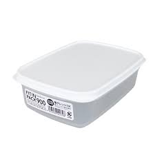 Hộp nhựa nắp dẻo 900ml (màu trắng)