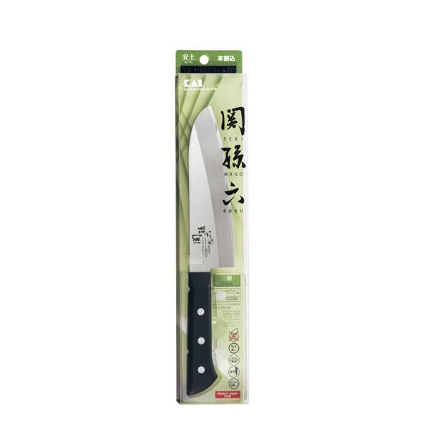 Dao thái cao cấp Kitchen KAI- 16,5cm Kai Seki Magoroku Azuchi- Hàng Nhật nội địa