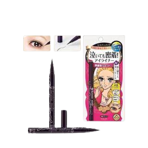 Kẻ mắt nước Isehan Kiss Me Heroine Make Smooth LIQUID Eyeliner - 02- Brown - Hàng Nhật nội địa