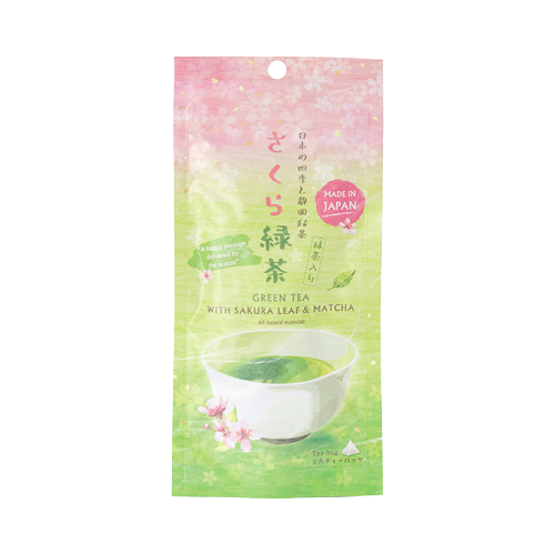 TRÀ XANH SAKURA MATCHA NHẬT BẢN 24G (3G X 8 TÚI LỌC) - Hàng Nhật nội địa