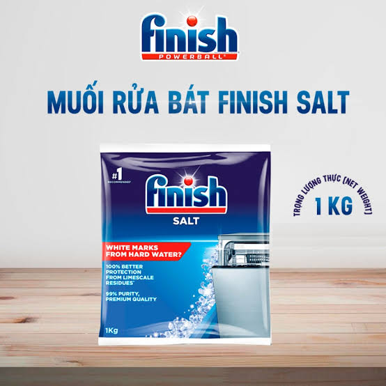 Muối Rửa Chén Bát Finish 1kg