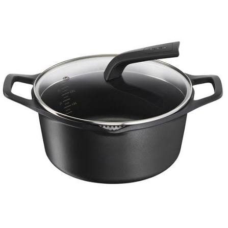 Nồi đúc cao cấp Tefal Robusto có miệng rót 24cm - Hàng Nhật chính hãng