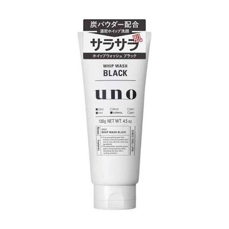 Sữa rửa mặt Uno Men Black 130g - Hàng Nhật chính hãng