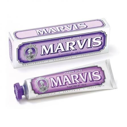( Ý) Kem Đánh Răng MARVIS Jasmin Mint 85ml Màu Tím (Hương Hoa Nhài và Bạc Hà)