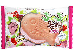 Bánh xốp vị dâu tây Meito 16.5g - Hàng Nhật nội địa