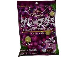 KASUGAI_Kẹo dẻo vị nho tím 107g - Hàng Nhật nội địa