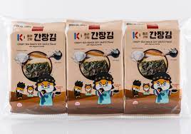 Set 3 gói rong biển ăn liền vị truyền thống OtterMong - Hàng Nhật nội địa