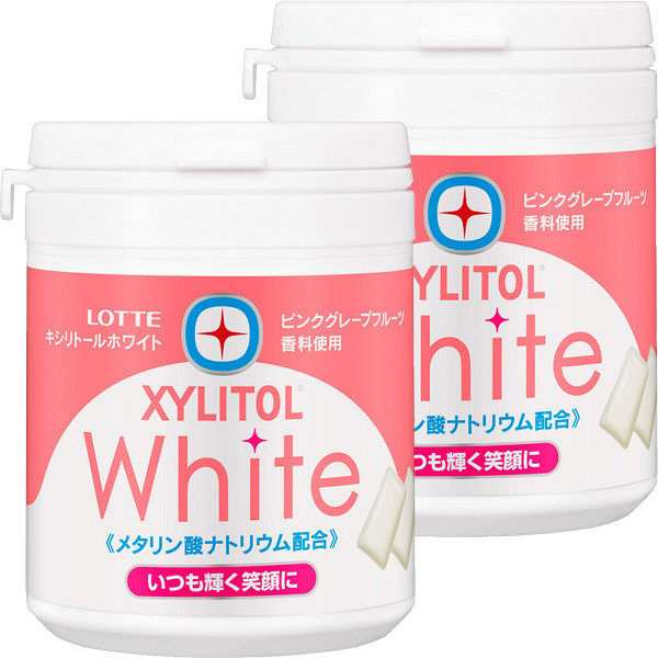 Kẹo cao su LOTTE XYLITOL White 143g Nhật Bản (hồng)