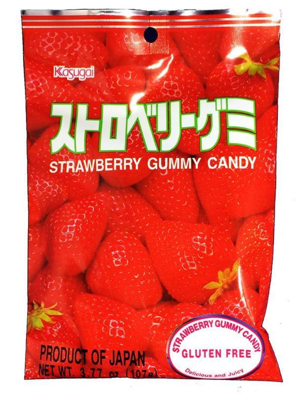 Kẹo dẻo vị dâu Kasugai 102gr- Hàng nhật nội địa