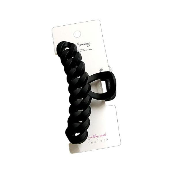 Kẹp tóc càng cua Mitsuki size M (dạng xoắn) - Hàng Nhật nội địa